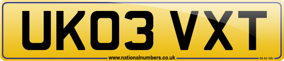 UK03 VXT