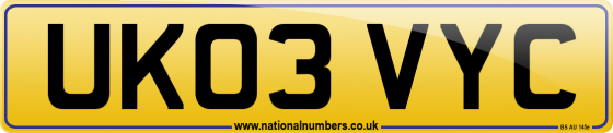 UK03 VYC