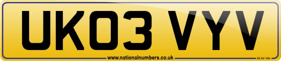 UK03 VYV