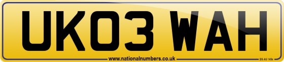 UK03 WAH