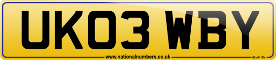 UK03 WBY