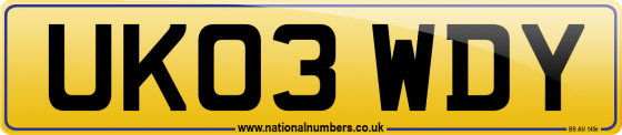 UK03 WDY
