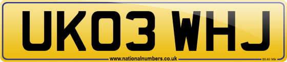 UK03 WHJ