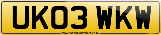 UK03 WKW