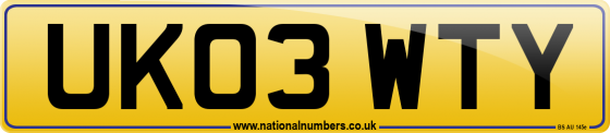 UK03 WTY