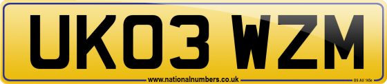 UK03 WZM