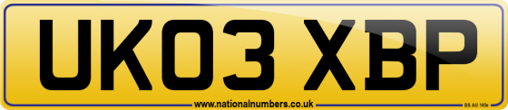 UK03 XBP