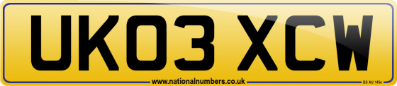 UK03 XCW