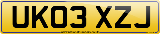 UK03 XZJ