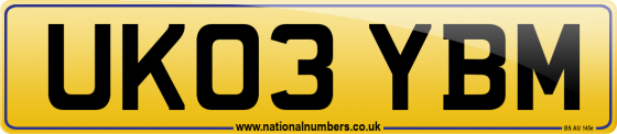 UK03 YBM