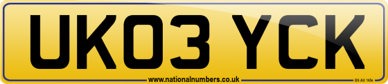 UK03 YCK