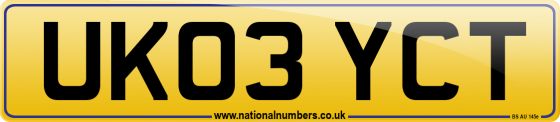 UK03 YCT