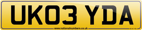 UK03 YDA
