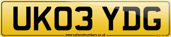 UK03 YDG