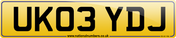 UK03 YDJ