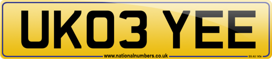 UK03 YEE
