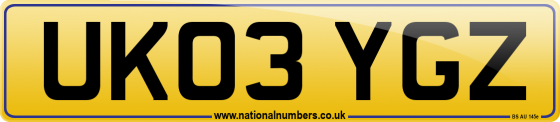 UK03 YGZ