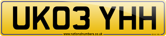 UK03 YHH