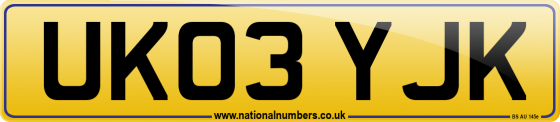 UK03 YJK