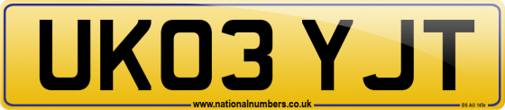 UK03 YJT