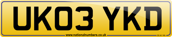 UK03 YKD
