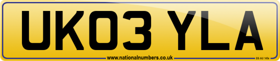 UK03 YLA