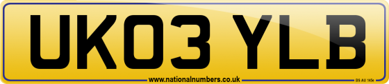 UK03 YLB