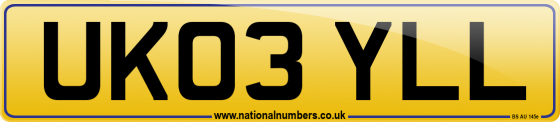 UK03 YLL