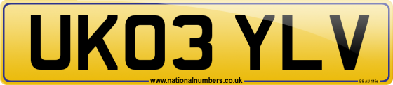 UK03 YLV