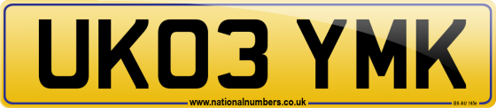 UK03 YMK