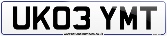 UK03 YMT