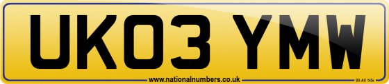 UK03 YMW