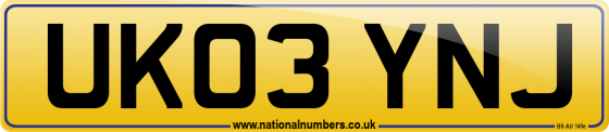 UK03 YNJ