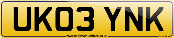UK03 YNK