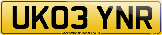 UK03 YNR