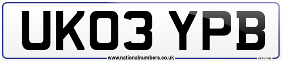 UK03 YPB