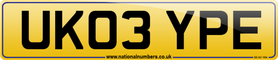 UK03 YPE