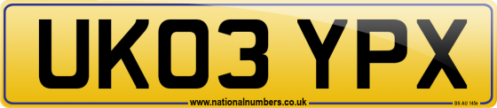 UK03 YPX