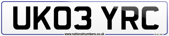 UK03 YRC