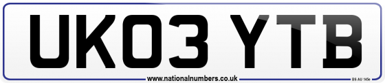 UK03 YTB