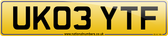 UK03 YTF