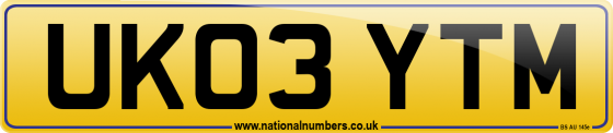 UK03 YTM
