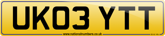 UK03 YTT