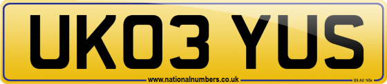 UK03 YUS