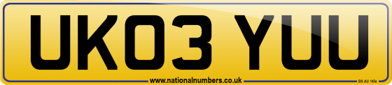 UK03 YUU