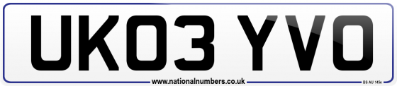 UK03 YVO