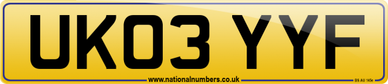 UK03 YYF