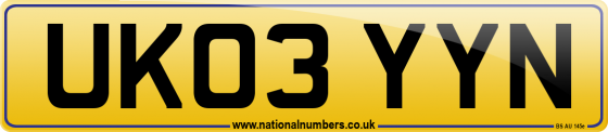 UK03 YYN