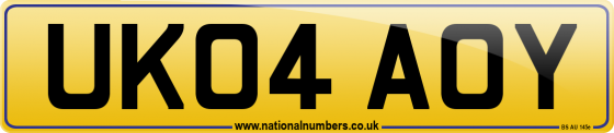 UK04 AOY