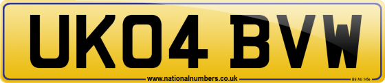UK04 BVW